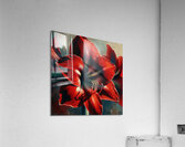 ai artist debra amerson plant artistry red amaryl Acrylic Print