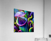 ai artist debra amerson plant artistry mouthy pit Acrylic Print
