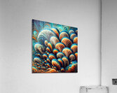 ai artist debra amerson plant artistry abstract b Acrylic Print