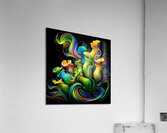 ai artist debra amerson plant artistryabstract pi Acrylic Print