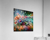 ai artist debra amerson plant artistrybreezy popp Acrylic Print