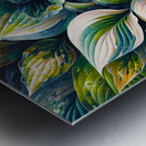 ai artist debra amerson plant artistry hosta copy Metal print