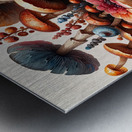 ai artist debra amerson plant artistry mixed mush Metal print