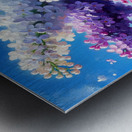 ai artist debra amerson plant artistry purple lil Metal print