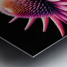 ai artist debra amerson plant artistry pink cone Metal print