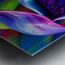 ai artist debra amerson plant artistry mouthy pit Metal print