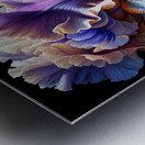 ai artist debra amerson plant artistry purple bea Metal print