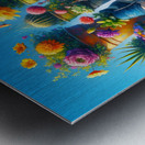 ai artist debra amerson sporty spice succulent sh Metal print