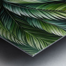 ai artist debra amerson green palm fronds plant a Metal print