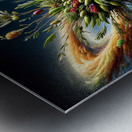 ai artist debra amerson plant artistryolive satur Metal print