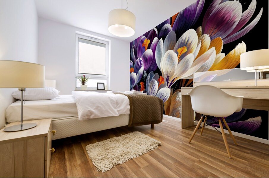 ai artist debra amerson plant artistry82d37c99 65 Mural print