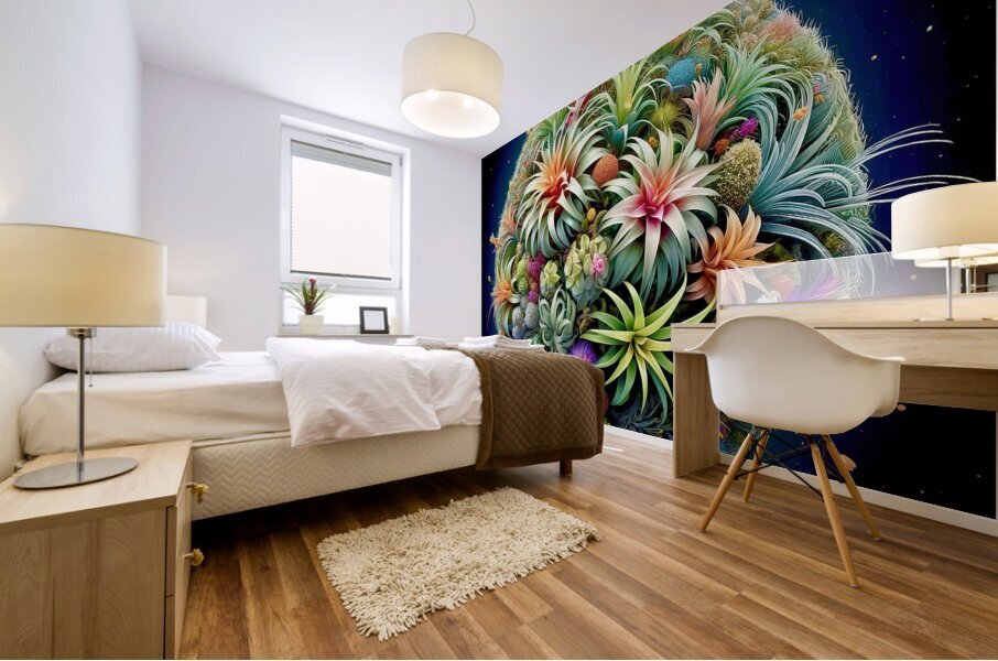 ai artist debra amerson plant artistry0416d809 6a Mural print