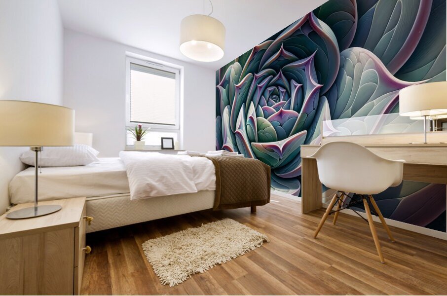 ai artist debra amerson plant artistry377dde05 65 Mural print