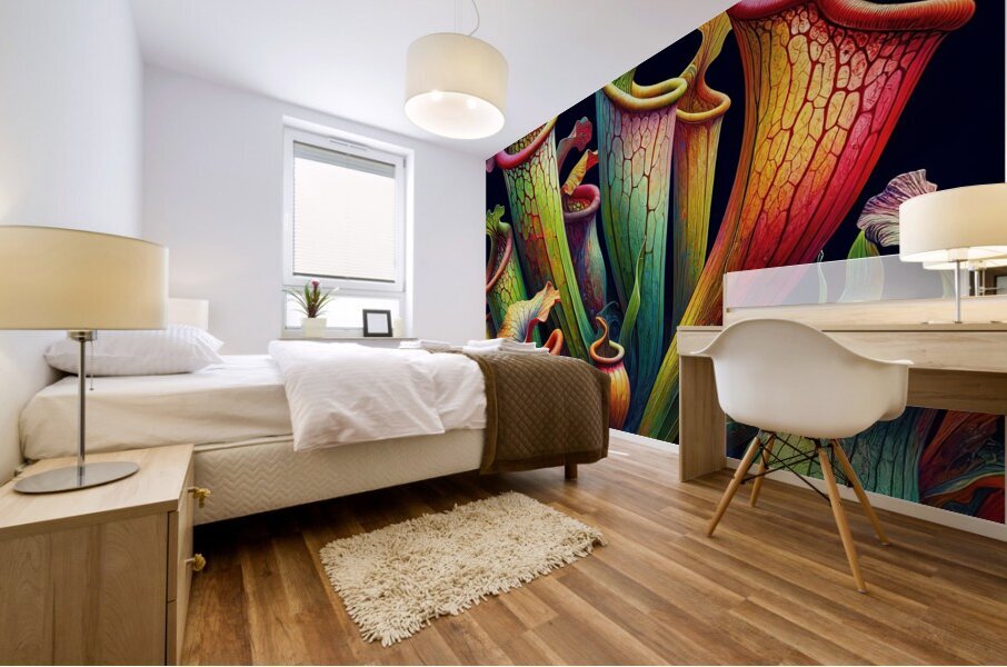 ai artist debra amerson plant artistry348cb0a4 9c Mural print