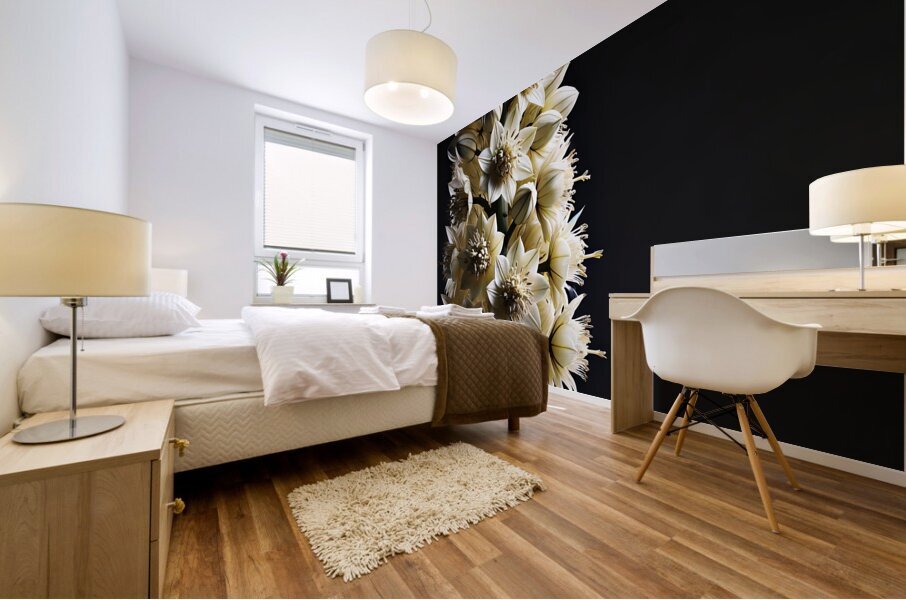 wall art by ai artist debra amerson deeper green  1718631654.1758 Mural print