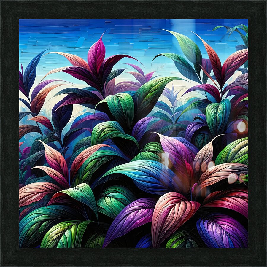 ai artist debra amerson plant artistry abstract p 1717677679.6946 Picture Frame print