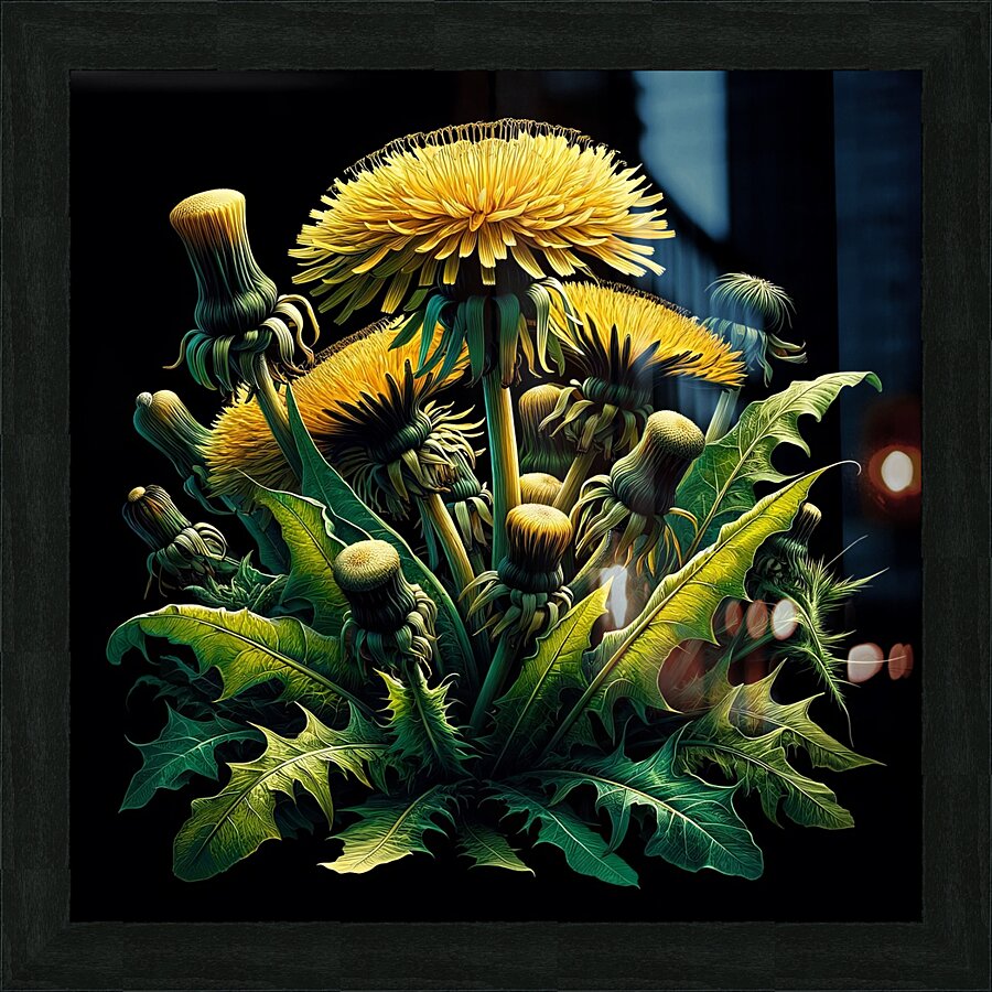 ai artist debra amerson plant artistry artistic d Picture Frame print