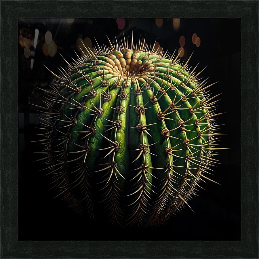 ai artist debra amerson plant artistry barrel cac Picture Frame print