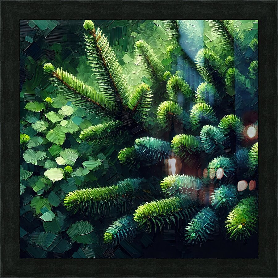 ai artist debra amerson plant artistry douglas fi Picture Frame print