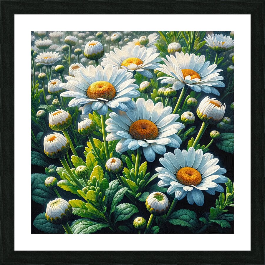 ai artist debra amerson plant artistry luther bur Picture Frame print