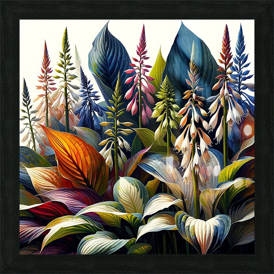 ai artist debra amerson plant artistry copyright Picture Frame print