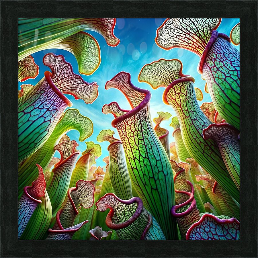 ai artist debra amerson plant artistry pitcher pl 1717678451.4822 Picture Frame print