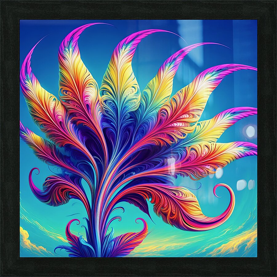 ai artist debra amerson plant artistry74c7738c a5 Picture Frame print