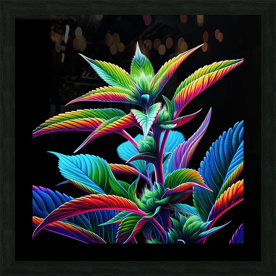 ai artist debra amerson plant artistry178b9e7c 78 Picture Frame print