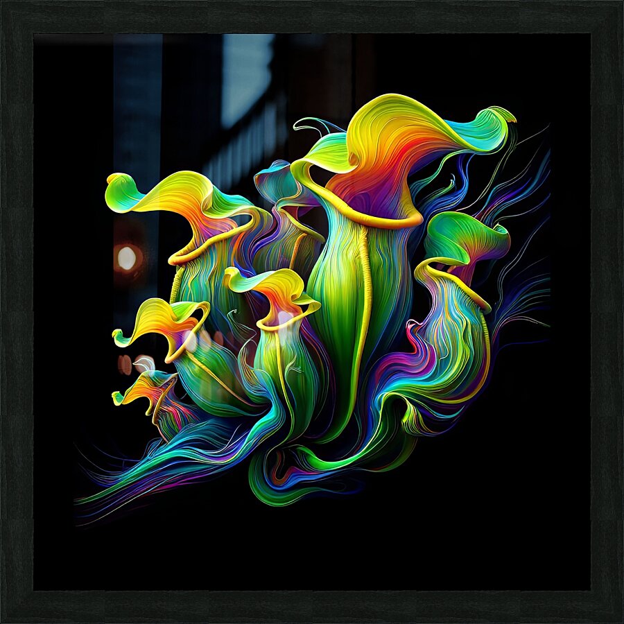 ai artist debra amerson plant artistry870b6438 a4 Picture Frame print