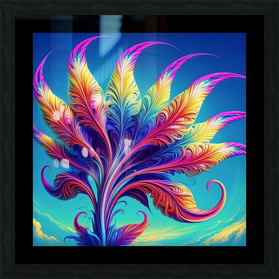 ai artist debra amerson plant artistry74c7738c a5 Picture Frame print