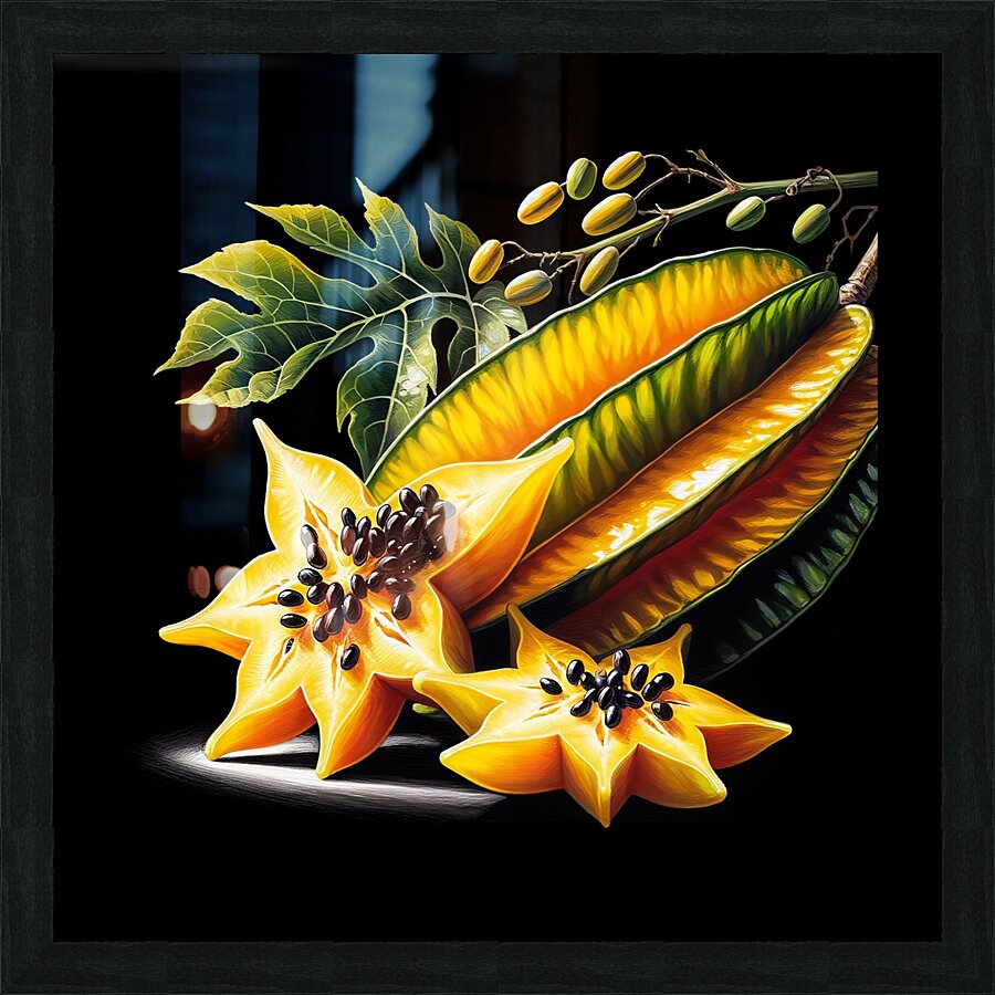 ai artist debra amerson plant artistrystar fruit Picture Frame print