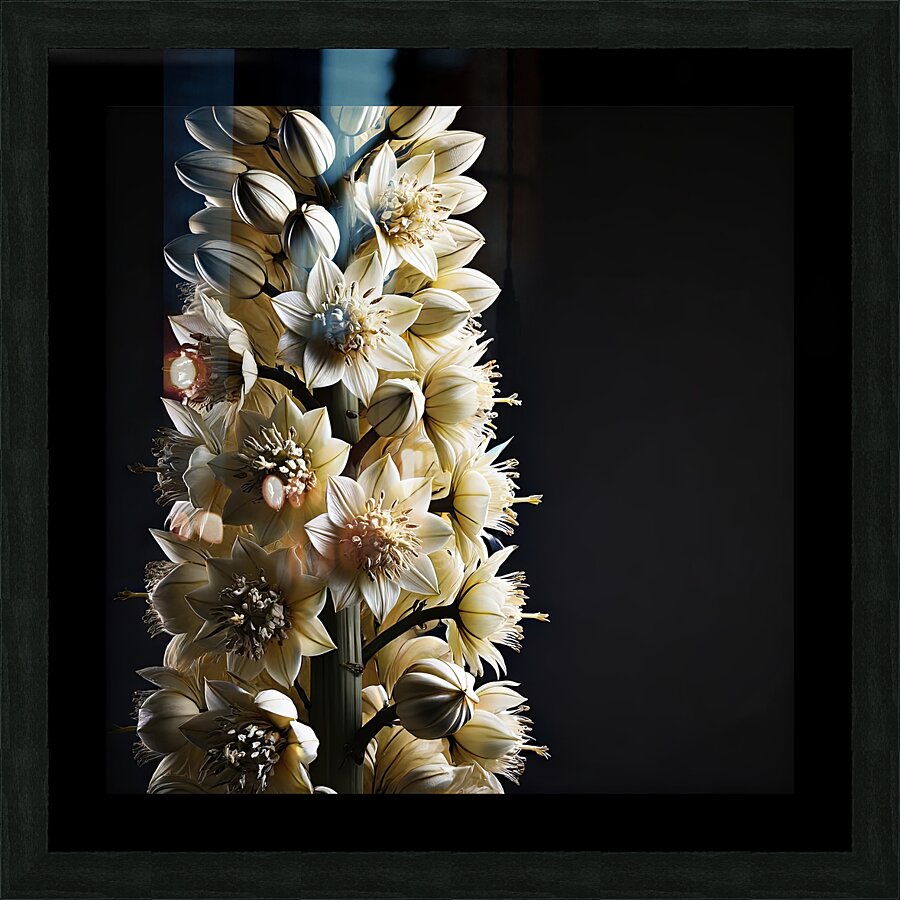 wall art by ai artist debra amerson deeper green  1718631654.1758 Picture Frame print