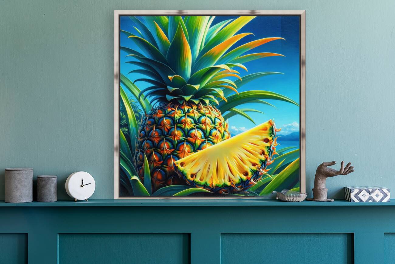  pineapple ai artist debra amerson copyright 2024 Reproduction