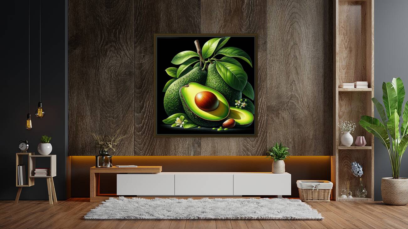 ai artist debra amerson plant artistry avocados c Reproduction
