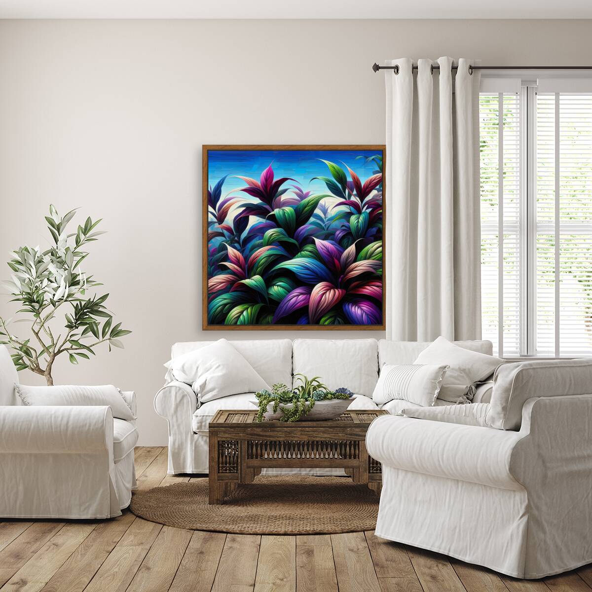 ai artist debra amerson plant artistry abstract p 1717677679.6946 Reproduction