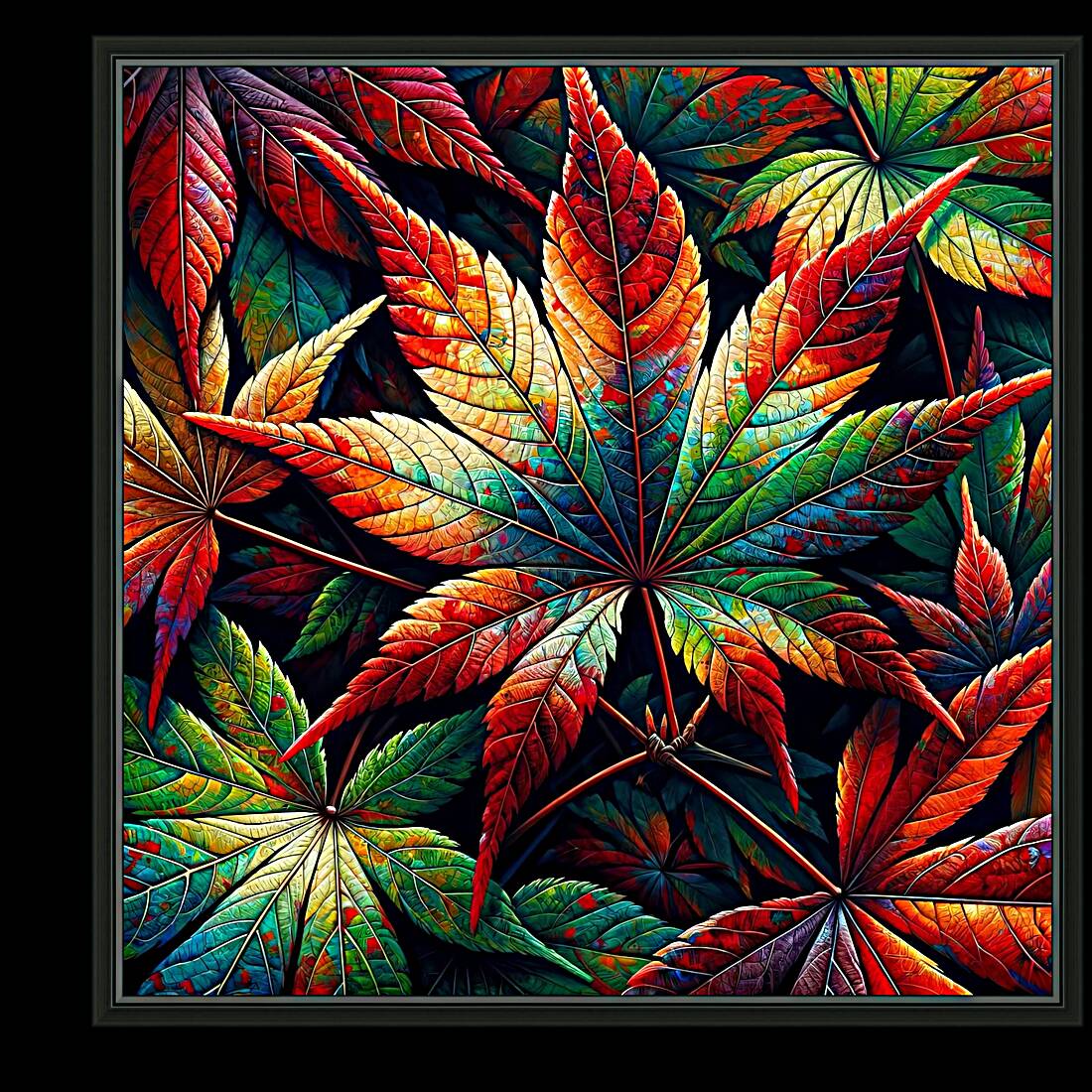 ai artist debra amerson plant artistry japanese m Reproduction