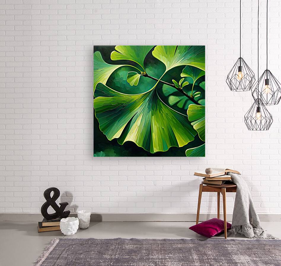 ai artist debra amerson plant artistry green gink Reproduction