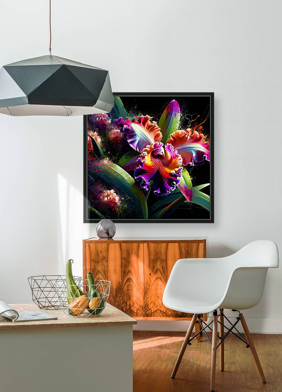 ai artist debra amerson plant artistry crazy catt Reproduction