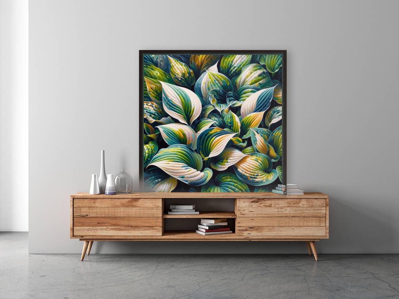 ai artist debra amerson plant artistry hosta copy Reproduction