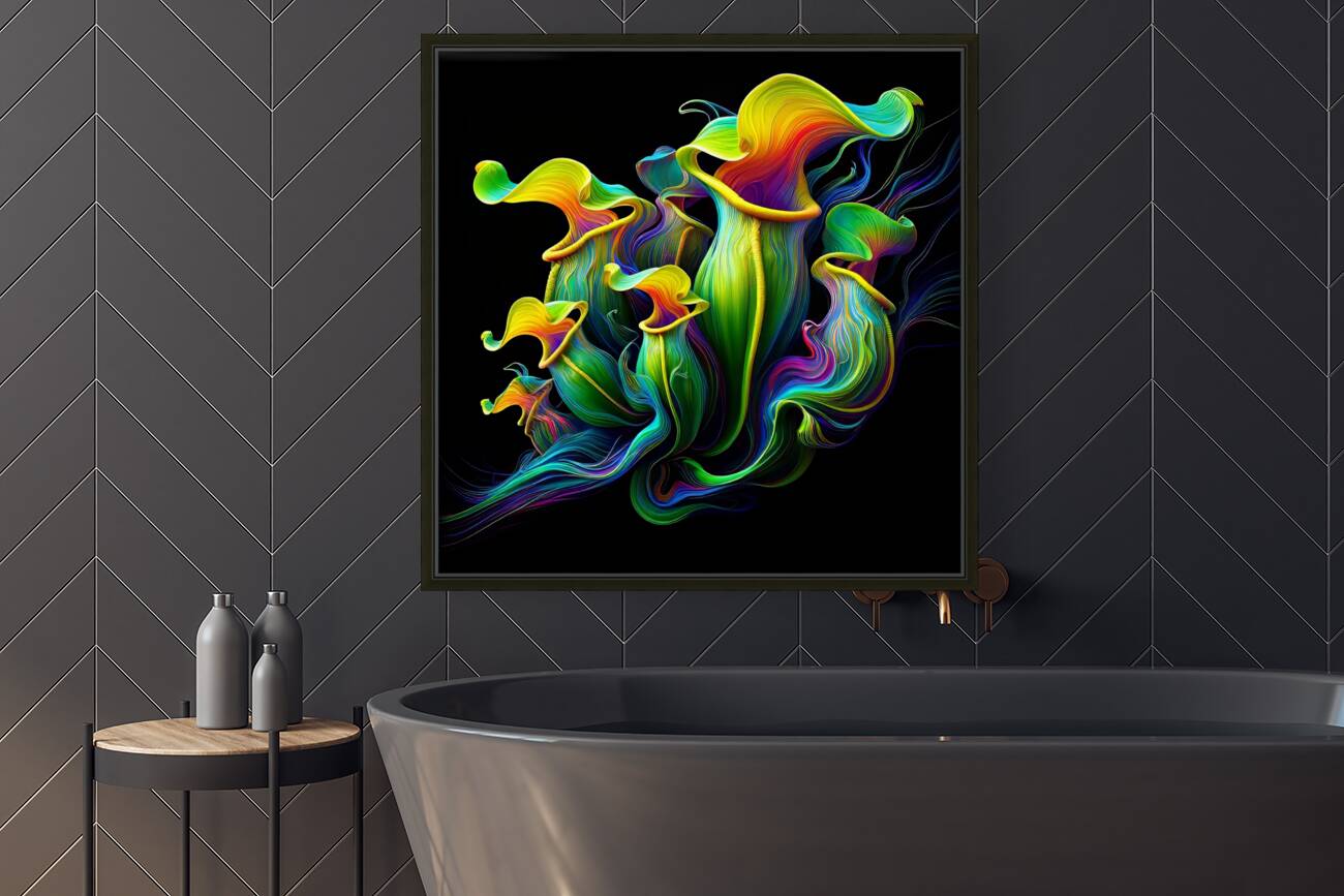 ai artist debra amerson plant artistry870b6438 a4 Reproduction