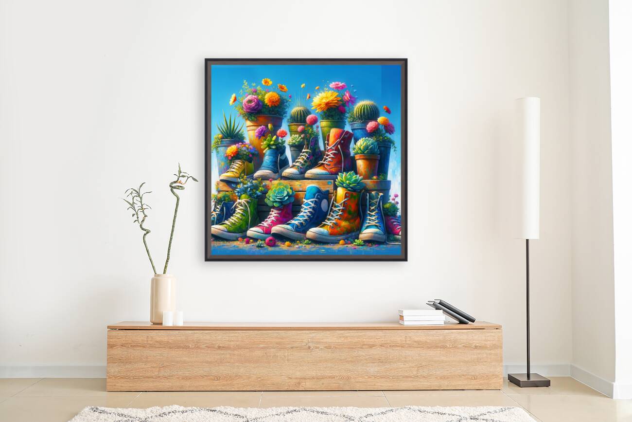 ai artist debra amerson sporty spice succulent sh Reproduction