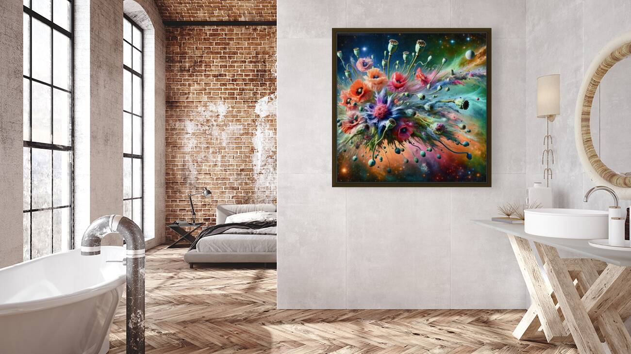 ai artist debra amerson plant artistrybreezy popp Reproduction