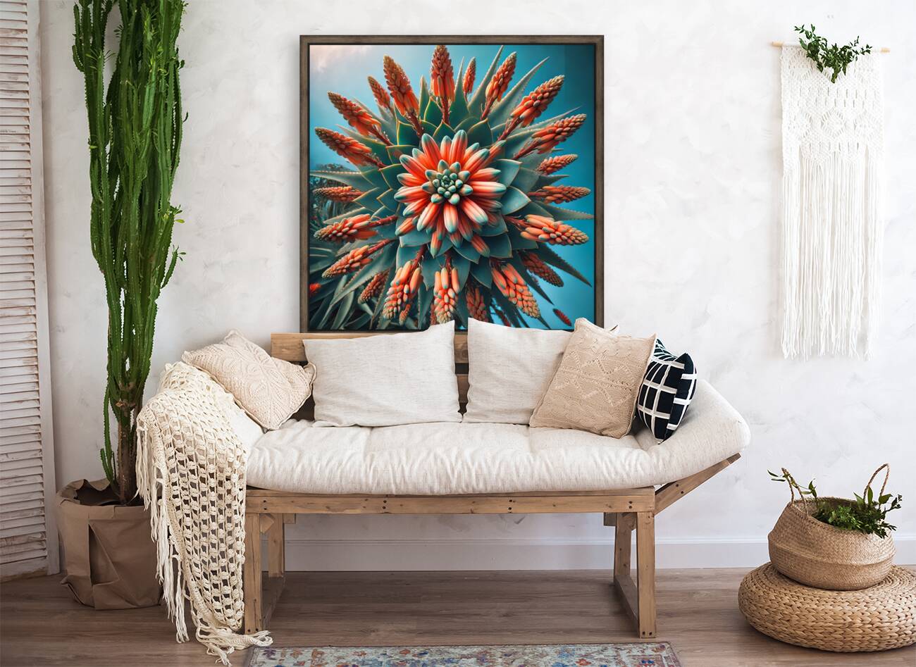 wall art by ai artist debra amerson deeper green  1718631688.0103 Reproduction