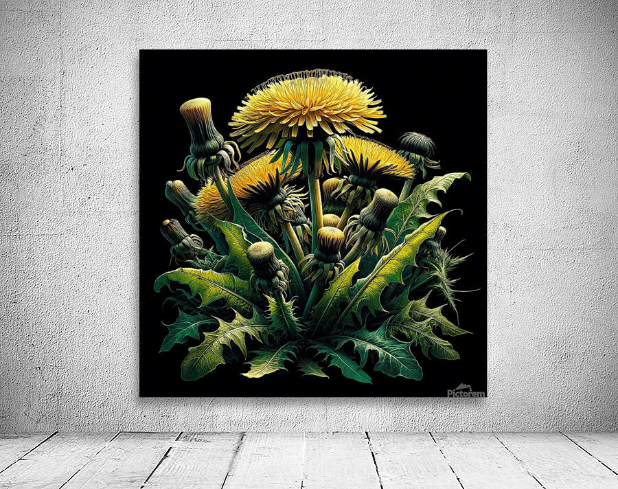 ai artist debra amerson plant artistry artistic d Wall Preview