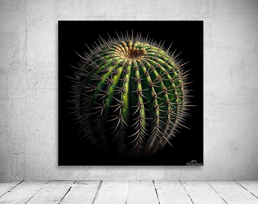 ai artist debra amerson plant artistry barrel cac Wall Preview