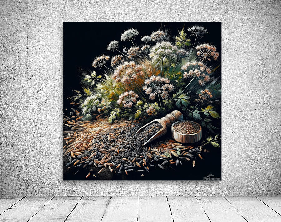 ai artist debra amerson plant artistry cardemum c Wall Preview