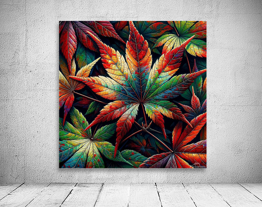 ai artist debra amerson plant artistry japanese m Wall Preview