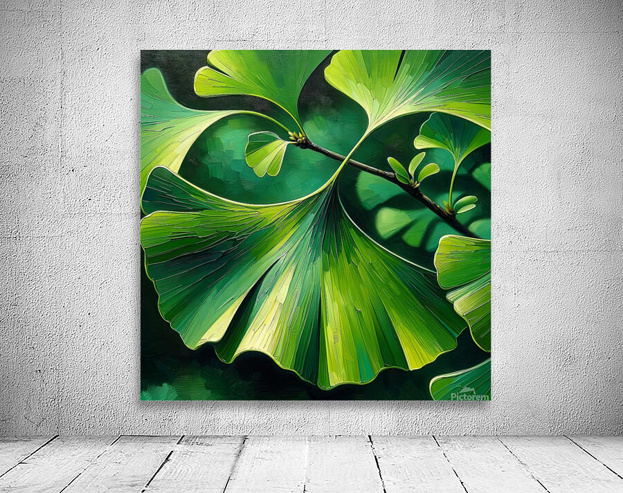 ai artist debra amerson plant artistry green gink Wall Preview
