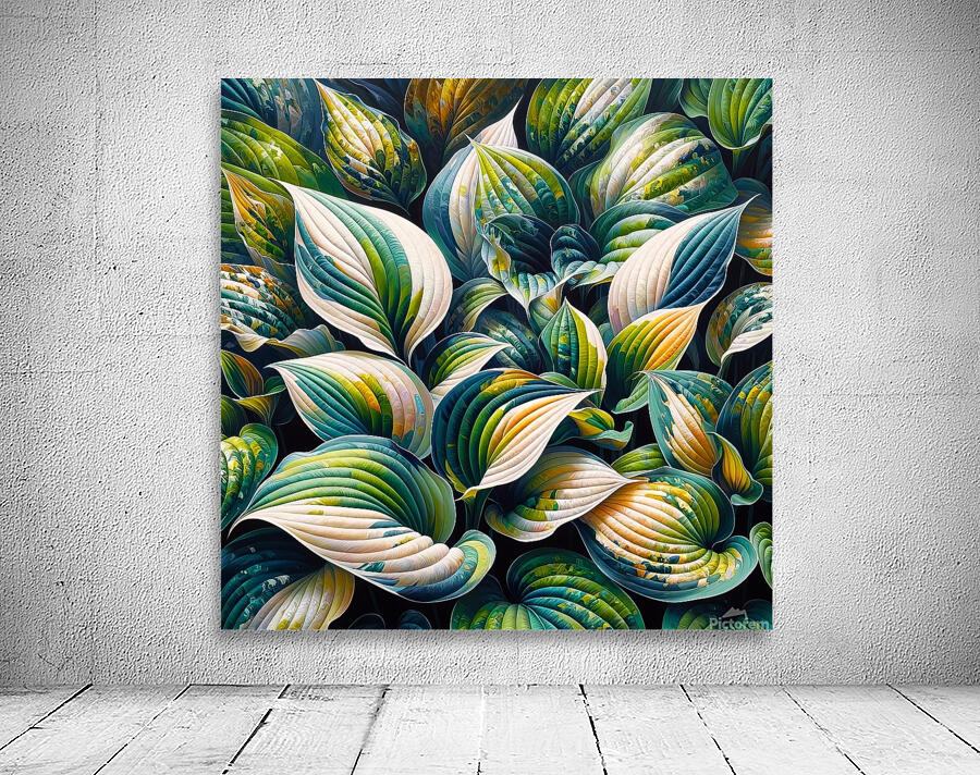 ai artist debra amerson plant artistry hosta copy Wall Preview