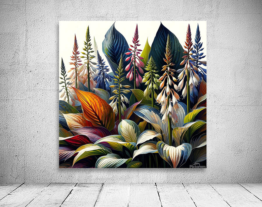 ai artist debra amerson plant artistry copyright Wall Preview